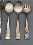 (7) .800 & .900 Silver Flatware Utensils