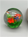 (2) Pieces of Art Glass
