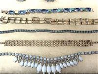 Group of Vintage Weiss Costume Jewelry