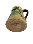 (4) Majolica Pitchers