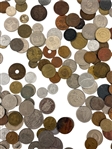 (619) Large Group of Foreign Coins Late 19th Century to 1970's