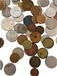 (619) Large Group of Foreign Coins Late 19th Century to 1970's