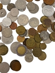 (619) Large Group of Foreign Coins Late 19th Century to 1970's