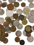 (619) Large Group of Foreign Coins Late 19th Century to 1970's