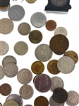 (619) Large Group of Foreign Coins Late 19th Century to 1970's