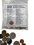 (619) Large Group of Foreign Coins Late 19th Century to 1970's