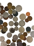 (619) Large Group of Foreign Coins Late 19th Century to 1970's