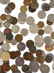 (619) Large Group of Foreign Coins Late 19th Century to 1970's