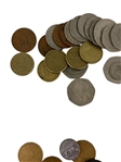 (619) Large Group of Foreign Coins Late 19th Century to 1970's