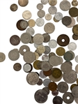 (619) Large Group of Foreign Coins Late 19th Century to 1970's