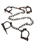 Alcatraz Copies Hand and Leg Irons With Keys
