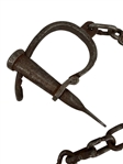 Alcatraz Copies Hand and Leg Irons With Keys