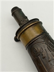 Civil War Era American Flask and Cap Co. Antique Gun Powder Flask