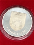 1979 Kiribati Sterling Silver 5 Dollar Coin in Original Case