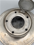 1824 Loggerhead Ship's Pewter Inkwell