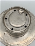1824 Loggerhead Ship's Pewter Inkwell