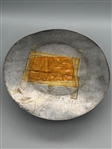 1824 Loggerhead Ship's Pewter Inkwell