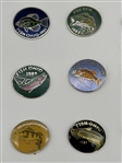 Complete Run of Fish Ohio Pins From 1980-2014