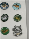 Complete Run of Fish Ohio Pins From 1980-2014