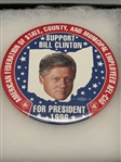 (5) Bill Clinton & Al Gore Political Campaign Buttons RARE