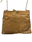(2) New Whiting & Davis Metal Mesh New Purses With Box