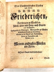 1730 History of Augsburg Confession by Salomon Cyprian