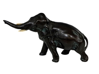 Bronze Elephant Figure