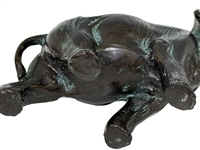 Bronze Elephant Figure