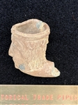 Group of Clay Trade Pipes and Flint With Face Effigy