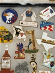 Large Group of Jaycee Pins; Superman, Batman, Mr. Peanut Delegates, Cities, States