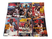 (6) Sports Illustrated Michael Jordan Covers 1991-92