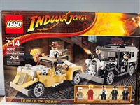 (2) LEGO Sets; Indiana Jones Shanghai Chase, Temple Escape