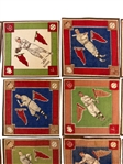 (24) 1914 B18 Baseball Blankets Includes Casey Stengel