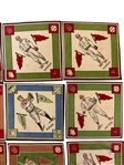(24) 1914 B18 Baseball Blankets Includes Casey Stengel