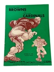 (4) Cleveland Browns Programs; 1959-1960's