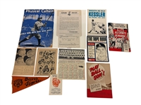 Large Group of Baseball Ephemera
