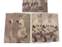 Group of Baseball Picture Cards, Photographs, Ephemera