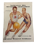 (5) Ohio High School Basketball and Football Programs 1950's-1970's.
