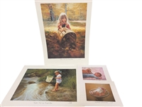 (4) Donald Zolan Signed and Numbered Lithographs