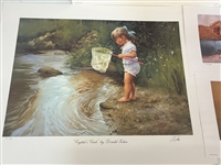 (4) Donald Zolan Signed and Numbered Lithographs