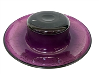 Pairpoint Glass Etched Center Bowl