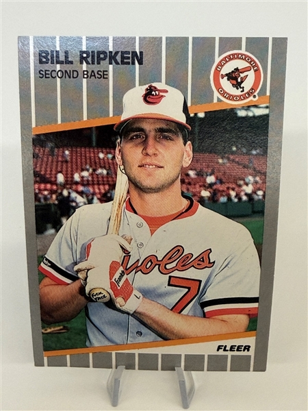 1989 Fleer Billy Ripken Error Card #616