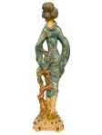 Japanese Resin Geisha Figurine