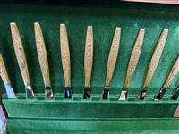 Oneida Gold Electroplated Flatware Golden Spring Garden