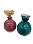 (13) Vintage Ladies Perfume Bottles: Pairpoint, Czech, Cassini, Bicchielli, Others