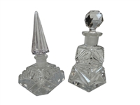 (13) Vintage Ladies Perfume Bottles: Pairpoint, Czech, Cassini, Bicchielli, Others