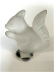 (4) Pieces of Glass: Lalique, Swarovski, Larson
