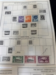 1994 Postage Stamps of China Book, (9) Worldwide British Commonwealth Pages of Stamps