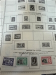 1994 Postage Stamps of China Book, (9) Worldwide British Commonwealth Pages of Stamps