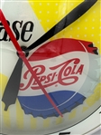 1961 Double Bubble Bottle Top Pepsi-Cola Clock